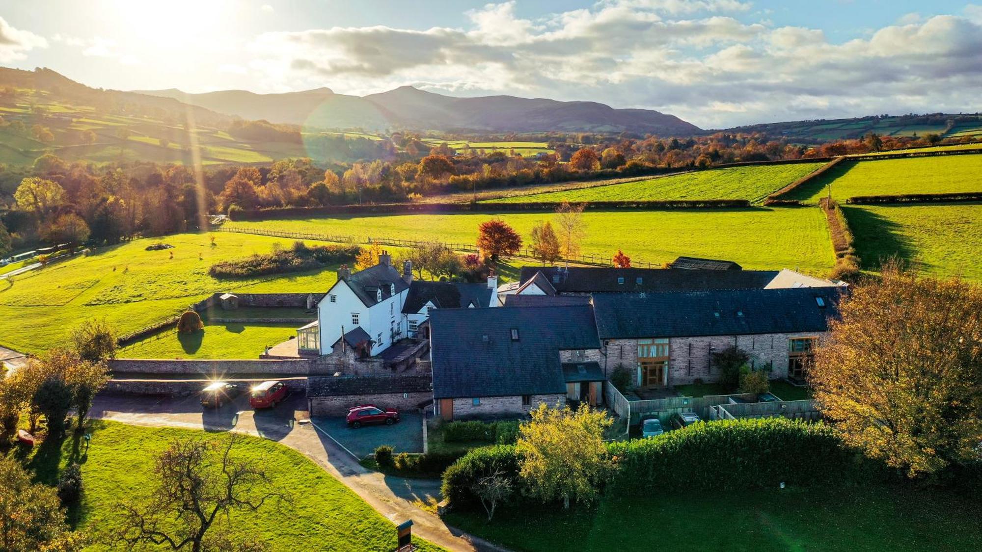 Ty Newydd B&B Brecon Exterior foto